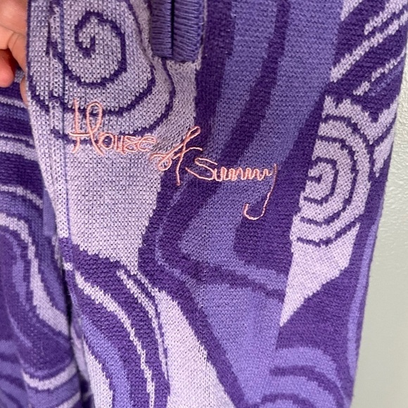 Purple Swirl Women's Jumpsuit - Picture 10 of 12